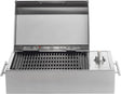 Kenyon B70200 City Grill, Portable Grill, Stainless Steel, Single Burner, Knob Control, Faceted Lid, UL Approved For Use
