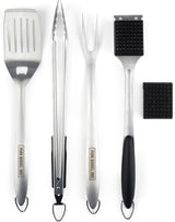 Pork Barrel BBQ Tool Set Grill Kit - Premium Stainless Steel BBQ Grill Accessories, Grilling Tools & BBQ Accessories for
