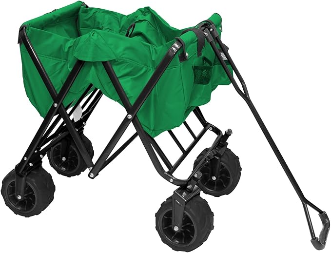 Creative Outdoor Original Folding Wagon All-Terrain Wheels, alternate view 6