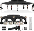 COBIZI 13x26 Pop Up Tent Heavy Duty Canopy with Removable Sidewalls Party Tent Outdoor Wedding Large Event Tent with Roller