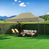 COBIZI 10x15 Heavy Duty Pop up Canopy Tent with 4 sidewalls Commercial Outdoor Canopy Wedding Party Tents for Wedding All