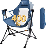 Portal Hammock Camping Chair, Portable Outdoor Swinging Chairs, Rocking Chair for Adults with Adjustable Back and Height for