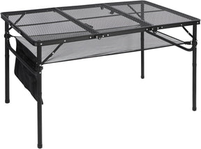 RedSwing Folding Grill Table, Lightweight Portable Grill Stand Table for Outdoor Camping Picnic BBQ, Adjustable Height,
