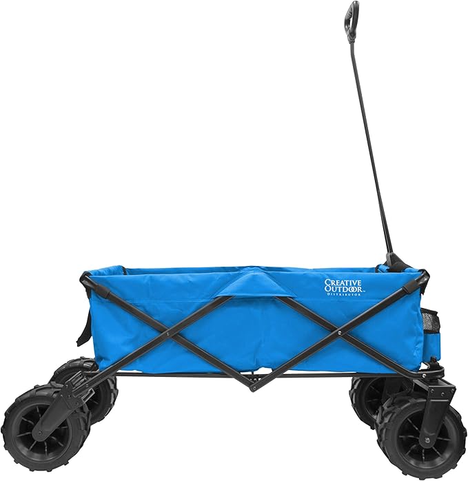Creative Outdoor Push Pull Stroller Wagon for Kids, 250lbs Weight Capacity, XXXL Monster Series, Collapsible Giant