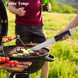 ROMANTICIST 25pcs Extra Thick BBQ Grill Accessories, Fathers Day Grilling Gifts Set for Men Dad, Heavy Duty Grill Tools