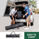 Outvita 6.5x6.5ft Pop Up Canopy Tent, Outdoor Instant Shelter Folding Canopy with Carry Bag for Commercial Events, Party,