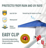 CROWN SHADES 12x12 Pop Up Canopy Tent Instant Commercial with 150D Silver Coated Fabric Including 1 Removable Sidewall, 4