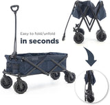 Creative Outdoor Original Folding Wagon All-Terrain Wheels, alternate view 4