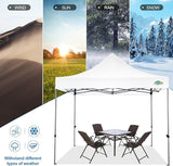 COBIZI 10x10 Pop Up Canopy Tent 10x10 Easy up Canopy, Heavy Duty Outdoor Canopy UPF 50+ All Weather Waterproof Instant Party