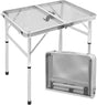 Folding Table, Easy for Storage, Compact and Portable Picnic Table for Grill, Outdoor Camping, Garden, Patio, Dining, BBQ,