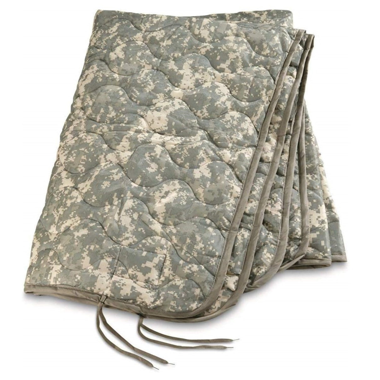 GI Poncho Liner "Woobie" Blanket in Woodland Camo, alternate view 2