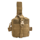 GI Style Drop Leg IFAK Pouch in Coyote, alternate view 2