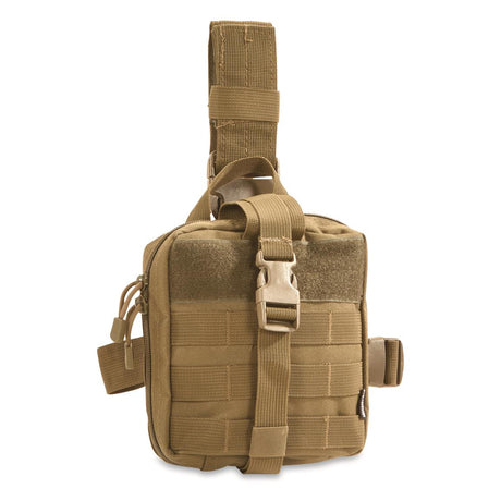 GI Style Drop Leg IFAK Pouch in Coyote, alternate view 2