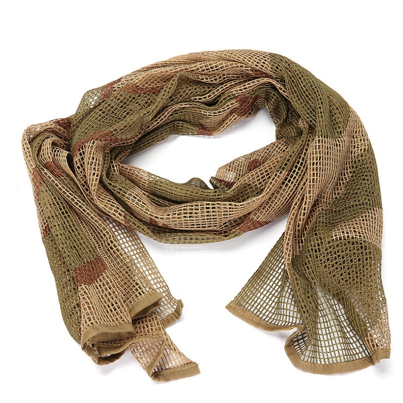 Tactical Camouflage Wrap for Outdoor Adventures Oversized Cotton Design in Jungle camouflage