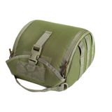 Tactical MOLLE Clamshell Helmet Bag in Black