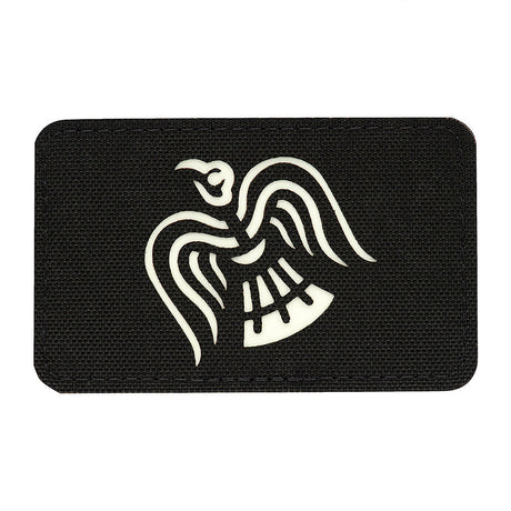 M-Tac Patch Raven Banner Laser Cut in Black/GID