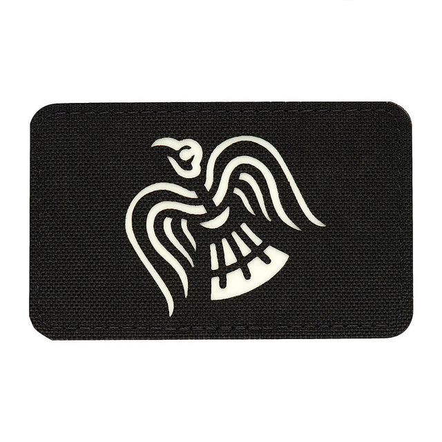 M-Tac Patch Raven Banner Laser Cut in Black/GID