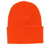 Fine Knit Watch Cap in Hunter Green, alternate view 13