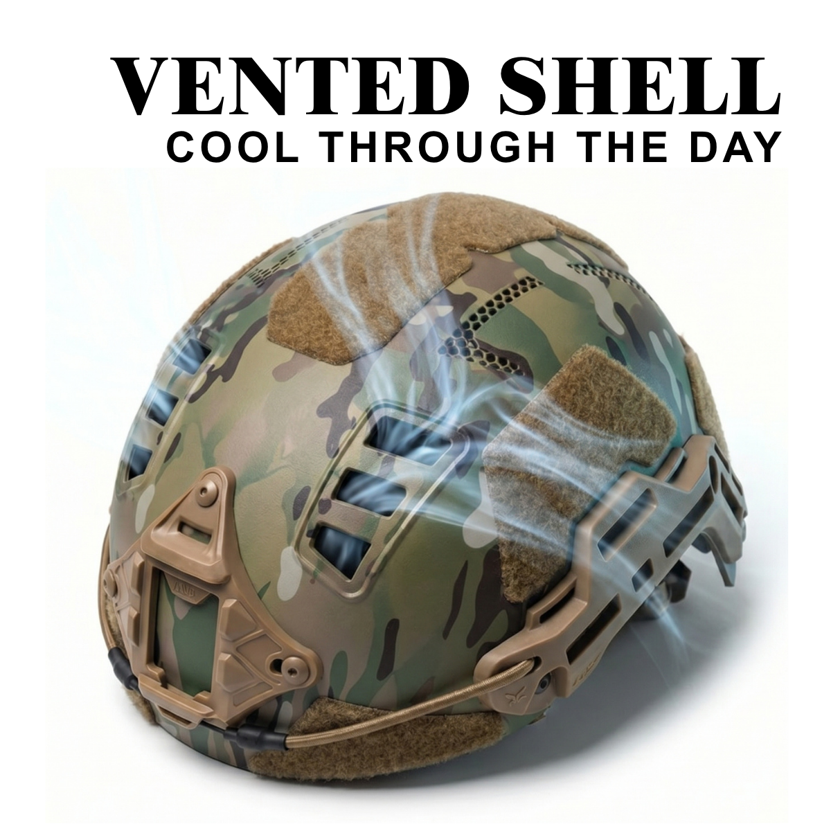 ATE® Bump Tactische Helm | Lichtgewicht Stootbescherming – Hard Head Veteranen