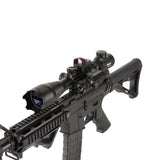 Pinty 4-in-1 4-16x50 Rifle Scope Combo with Laser and Red Dot, alternate view 7