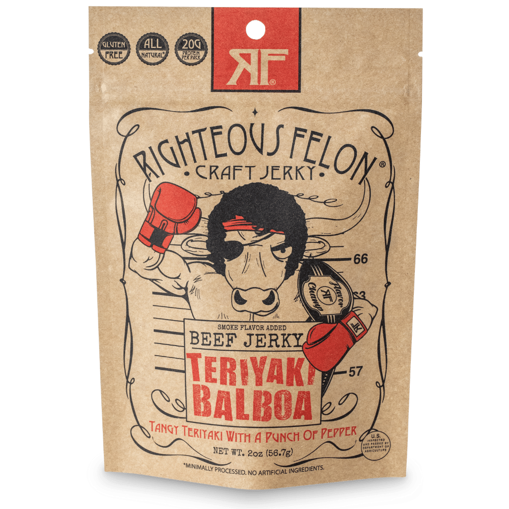 Teriyaki Balboa Beef Jerky - HR Tactical Innovations