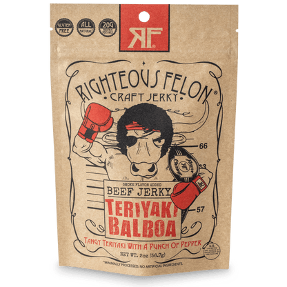 Teriyaki Balboa Beef Jerky - HR Tactical Innovations