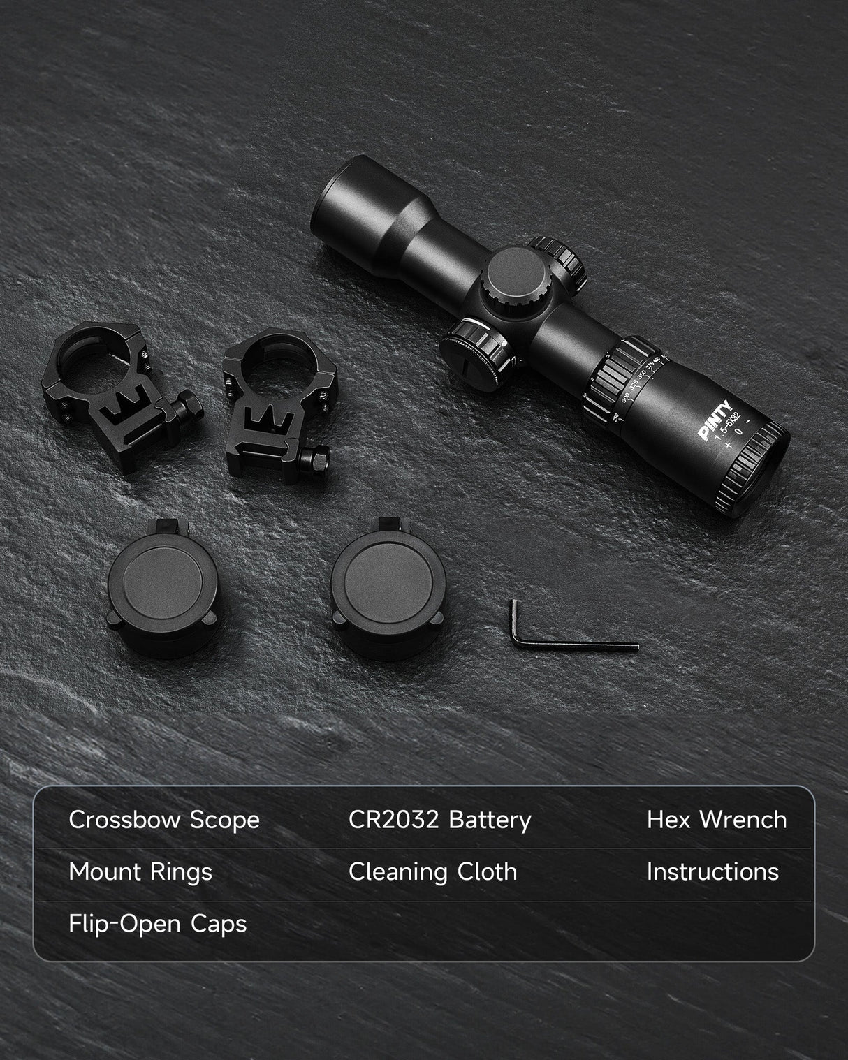 Pinty Nova 1.5-4.5x32 SFP Rifle Scope, alternate view 7