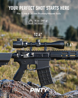 Pinty Nova 3-9x40 SFP Rifle Scope GEN II in Rangefinder, alternate view 4