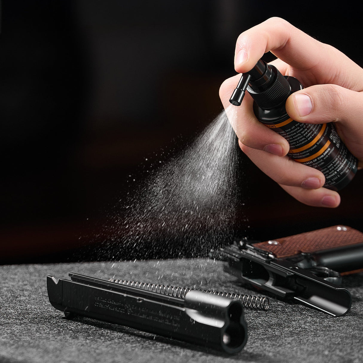 CLP Gun Oil Combo Cleaner Kit with 2 fl oz Fine Mist Sprayer & 1 fl oz Needle Oiler, alternate view 7