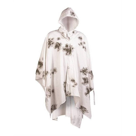 German Style Poncho in Black