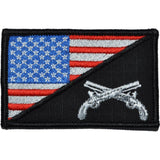 Tactical Gear Junkie MP Military Police USA Flag Patch in Full Color