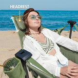 Portal Hammock Camping Chair, Portable Outdoor Swinging Chairs, Rocking Chair for Adults with Adjustable Back and Height for