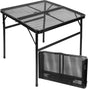 Square Folding Table, Easy for Storage, Compact and Portable Picnic Table for Grill, Outdoor Camping, Garden, Patio, Dining,