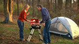 Cuisinart Petite Gourmet Portable Gas Grill with VersaStand, Compact Portable Grill Propane, 150 Sq. In. Cooking Surface,