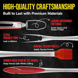 Kaluns BBQ Grilling Accessories, Grilling Gifts for Men Dad, Grill Tools for Outdoor Grill, Heavy Duty Stainless Steel Grill
