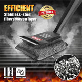 GRILLART Grill Brush Bristle Free, SteamWizards [Ultra Safe & Efficient] Grill Cleaner Brush with 1 Replacement Head, for