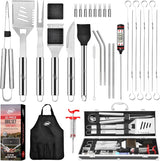 Kaluns Grilling Accessories, Dad Gifts for Christmas Grilling Gifts, Heavy Duty Stainless Steel Grill Set BBQ Grill