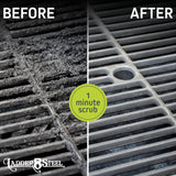 Heavy Duty Grill Brush for Outdoor Grill - Safe Grill Brush Designed by Firefighter | Barbecue Grill Brush & BBQ Brushes for