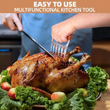 Metal Meat Shredder Claws - BBQ Grilling Gifts for Men & Women, Shredding Claws for Pulled Pork - Christmas Gifts for Dad,