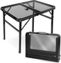 Small Folding Table, Easy for Storage, Compact and Portable Picnic Table for Grill, Outdoor Camping, Garden, Patio, Dining,