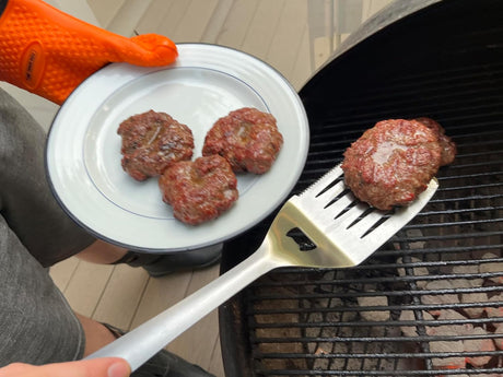Pork Barrel BBQ Tool Set Grill Kit - Premium Stainless Steel BBQ Grill Accessories, Grilling Tools & BBQ Accessories for