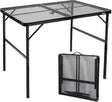 Folding Table, Easy for Storage, Compact Portable Picnic Table for Grill, Outdoor Camping, Garden, Patio, Dining, BBQ,
