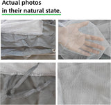 10x20 FT Mosquito Netting for Gazebo,Pergola,Pop up Canopy Tent,4-Panel with Zipper for Outdoor Patio,Backyard