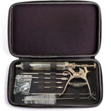 Meat Injector Syringe Stainless Steel Outdoor Meat Kit Marinade Flavor Food Injector Syringes with 4 Marinades Needles Grill
