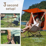 TIMBER RIDGE Hammock Camping Chair with Adjustable Backrest, Heavy Duty Folding Hammock Chair Supports 300lbs, Portable