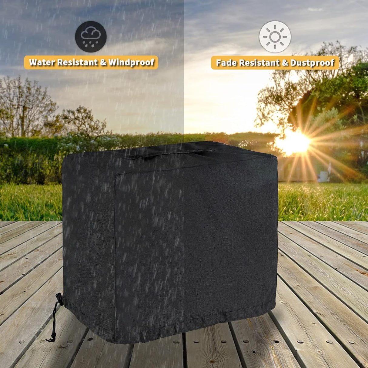 Infrared Grill Cover for BIG HORN OUTDOORS Portable Infrared Gas Grill, Protective& Waterproof Cover for BIG HORN OUTDOORS