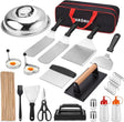 128 PCS Griddle Accessories Kit - Premium Flat Top Grill Accessories Set for Blackstone & Camp Chef, Stainless Steel BBQ