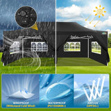 COBIZI 13x26 Pop Up Tent Heavy Duty Canopy with Removable Sidewalls Party Tent Outdoor Wedding Large Event Tent with Roller