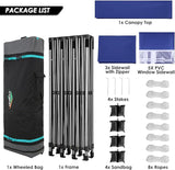COBIZI 10x30 Pop up Canopy Tent 10x30 Canopy with Sidewalls, Heavy Duty Party Tent Tents for Parties, Foldable UPF 50+