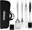 Pork Barrel BBQ Tool Set Grill Kit - Premium Stainless Steel BBQ Grill Accessories, Grilling Tools & BBQ Accessories for